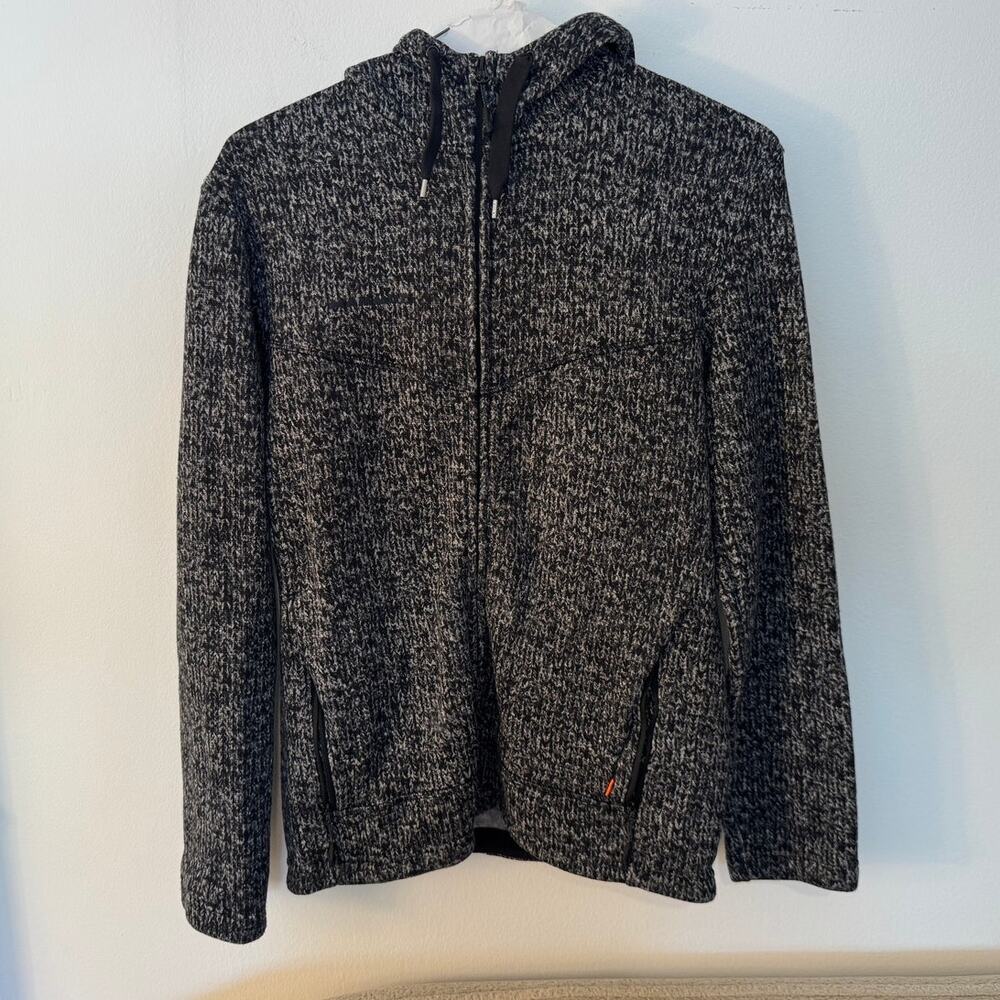 Mammut Chamuera Women’s M Fleece Hoodie Jacket Gray Alpine Hiking Ski Gorpcore